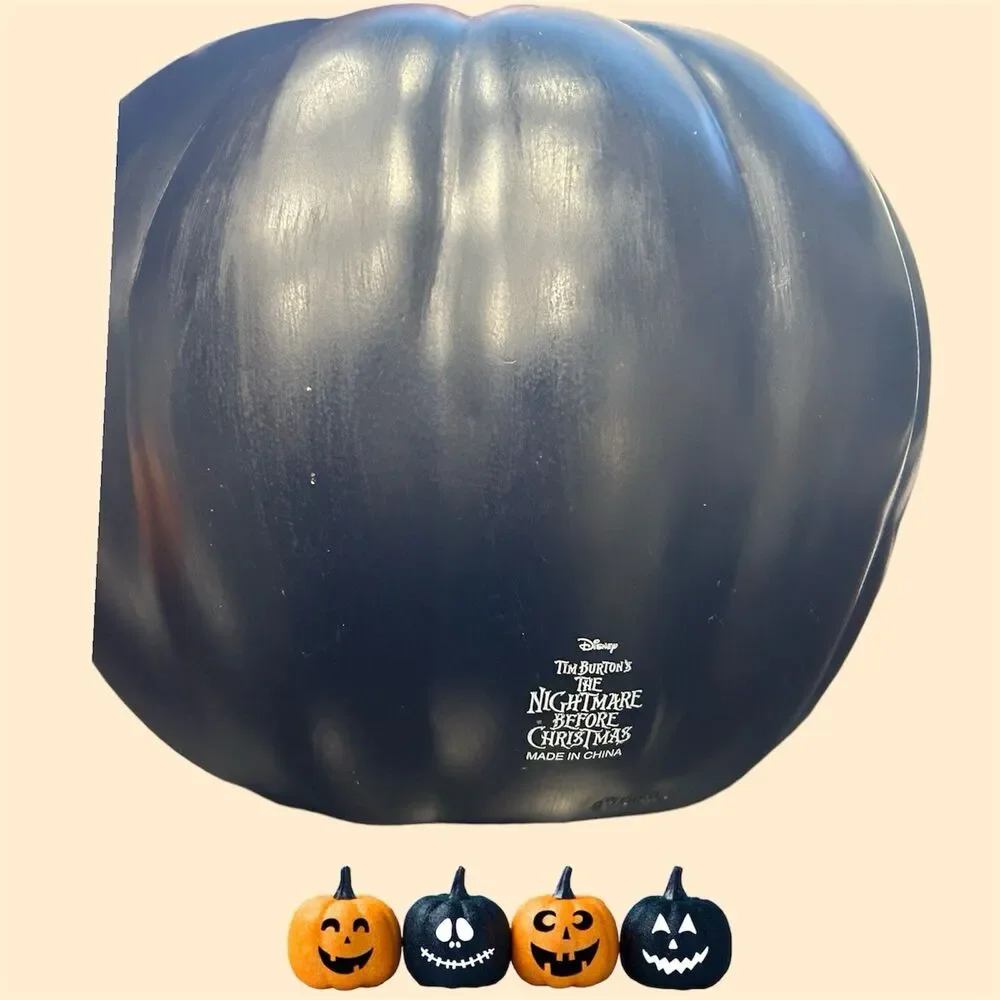 Disney The Nightmare Before Christmas Light-Up Pumpkin Scene Decor